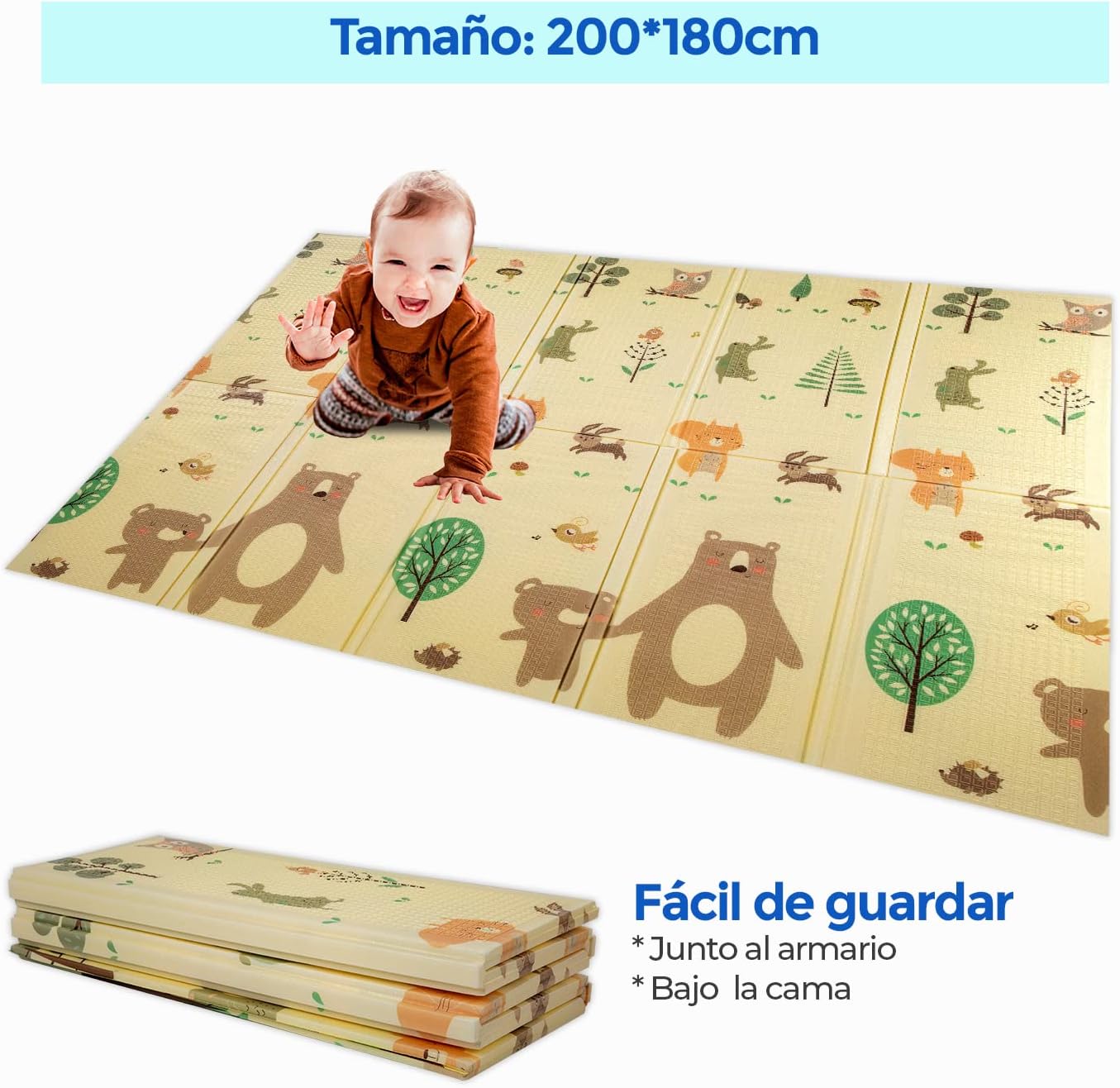 Alquiler alfombra bebés - easytravelkids