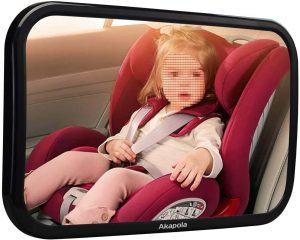Car rear view mirror car back seat to see the baby - Image 5
